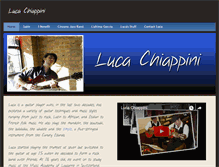 Tablet Screenshot of lucachiappini.com